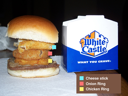 The Executive White Castle Sandwich