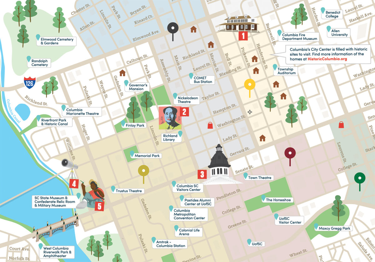 Columbia, SC City Maps | CG Creative